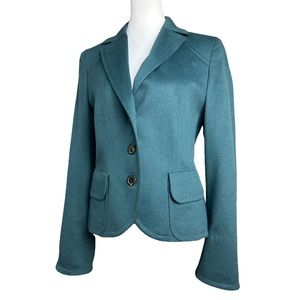 Akris Punto Teal Blazer